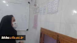 بازدید عوامل مرکز بهداشت شهرستان از سرای دانشجویی مرکز خدیجه کبری (س) دزفول 4