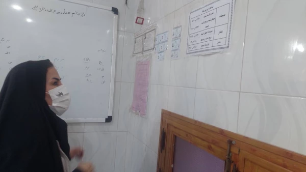 بازدید عوامل مرکز بهداشت شهرستان از سرای دانشجویی مرکز خدیجه کبری (س) دزفول 4