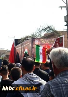 تجدید میثاق با آرمان های شهدای اقتدار در تشییع پرشکوه پیکر سپهبد شهید غلامعلی رشید و فرزند دلاورشان در دزفول
 10