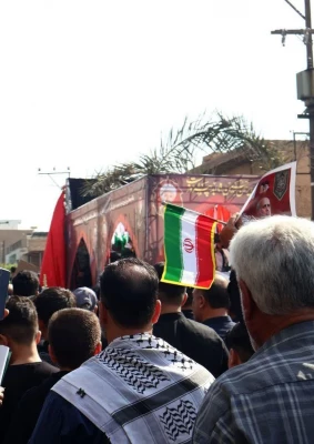 تجدید میثاق با آرمان های شهدای اقتدار در تشییع پرشکوه پیکر سپهبد شهید غلامعلی رشید و فرزند دلاورشان در دزفول
 10