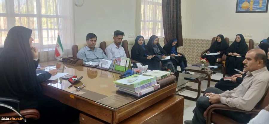 جلسه هماهنگی آغاز سال تحصیلی جدید 2