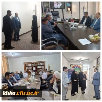 بازدید مدیر حراست دانشگاه فرهنگیان خوزستان از مراکز شمال استان  2