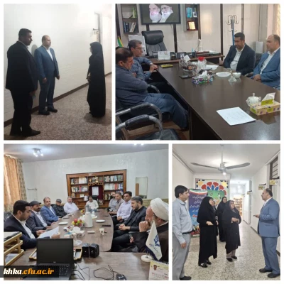 بازدید مدیر حراست دانشگاه فرهنگیان خوزستان از مراکز شمال استان 