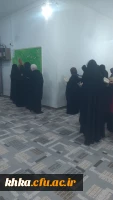 برگزاری دعای توسل در سرای دانشجویی مرکز آموزش عالی حضرت خدیجه کبری (س) دزفول 3