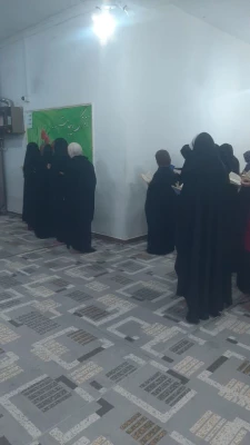 برگزاری دعای توسل در سرای دانشجویی مرکز آموزش عالی حضرت خدیجه کبری (س) دزفول 3