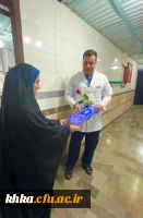 حضور در بیمارستان نبوی به مناسبت روز پرستار 2