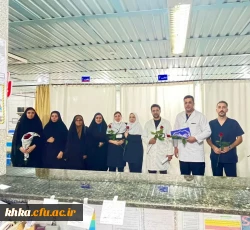حضور در بیمارستان نبوی به مناسبت روز پرستار 4