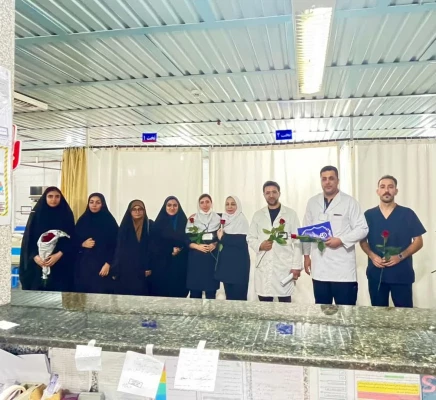 حضور در بیمارستان نبوی به مناسبت روز پرستار 4