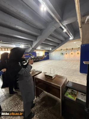 کارگاه تیراندازی با هدف افزایش تمرکز و نشاط