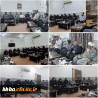 دیدار جمعی از مسولان حوزه ها و پایگاه های بسیج دانشجویی دانشگاه های  دزفول با امام جمعه دزفول 2