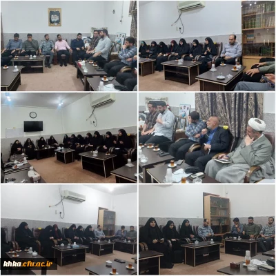 دیدار جمعی از مسولان حوزه ها و پایگاه های بسیج دانشجویی دانشگاه های  دزفول با امام جمعه دزفول