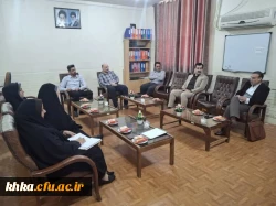 برگزاری جلسه کمیته کارورزی در مرکز آموزش عالی حضرت خدیجه کبری (س)  3