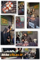 برپایی ایستگاه صلواتی به مناسبت ایام فاطمیه در مرکز آموزش عالی حضرت خدیجه کبری(س) دزفول  2