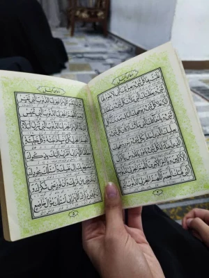 برگزاری مراسم معنوی دعای کمیل در سرای دانشجویی مرکز آموزش عالی حضرت خدیجه کبری(س) دزفول 3