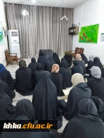 برگزاری مراسم معنوی دعای کمیل در سرای دانشجویی مرکز آموزش عالی حضرت خدیجه کبری(س) دزفول 4