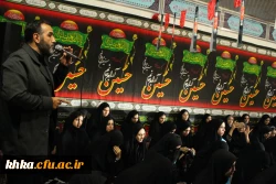 برگزاری مراسم آیین استقبال از پیکر مطهر شهید گمنام در مرکز آموزش عالی حضرت خدیجه کبری (س) دزفول 3