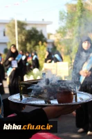 برگزاری مراسم آیین استقبال از پیکر مطهر شهید گمنام در مرکز آموزش عالی حضرت خدیجه کبری (س) دزفول 9