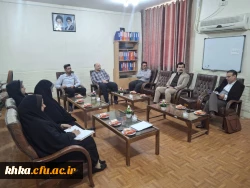  نشست صمیمانه رئیس مرکز با اعضای محترم هیئت علمی و ماموران آموزشی   3