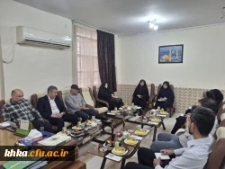  نشست صمیمانه رئیس مرکز با اعضای محترم هیئت علمی و ماموران آموزشی   7
