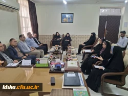  نشست صمیمانه رئیس مرکز با اعضای محترم هیئت علمی و ماموران آموزشی   3