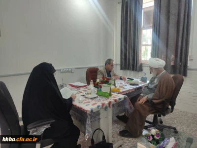 در راستای بررسی صلاحیت علمی، آموزشی و اعطای مجوز تدریس دروس تربیت اسلامی

برگزاری مصاحبه تخصصی اساتید گروه تربیت اسلامی در مرکز آموزش عالی حضرت خدیجه کبری(س) دزفول 