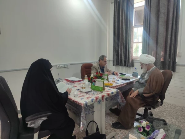برگزاری مصاحبه تخصصی اساتید گروه تربیت اسلامی در مرکز آموزش عالی حضرت خدیجه کبری(س) دزفول  2