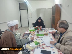 برگزاری مصاحبه تخصصی اساتید گروه تربیت اسلامی در مرکز آموزش عالی حضرت خدیجه کبری(س) دزفول  4