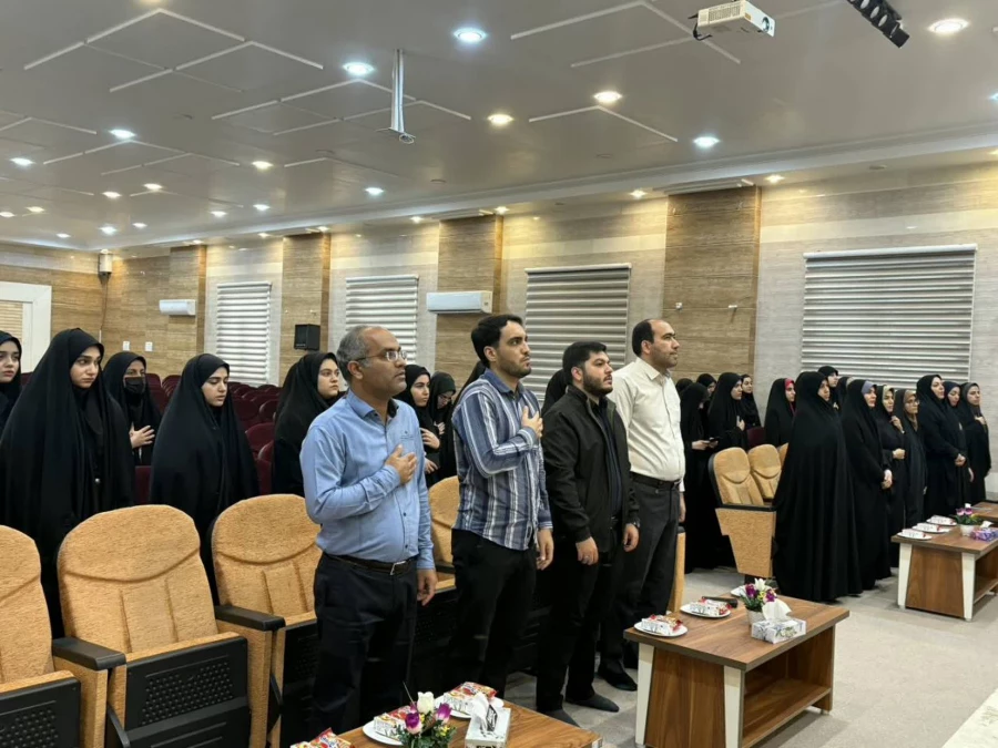  جلسه معارفه و تقدیم احکام معاونت های بسیج دانشجویی مرکز آموزش عالی حضرت خدیجه کبری(س) دزفول   3