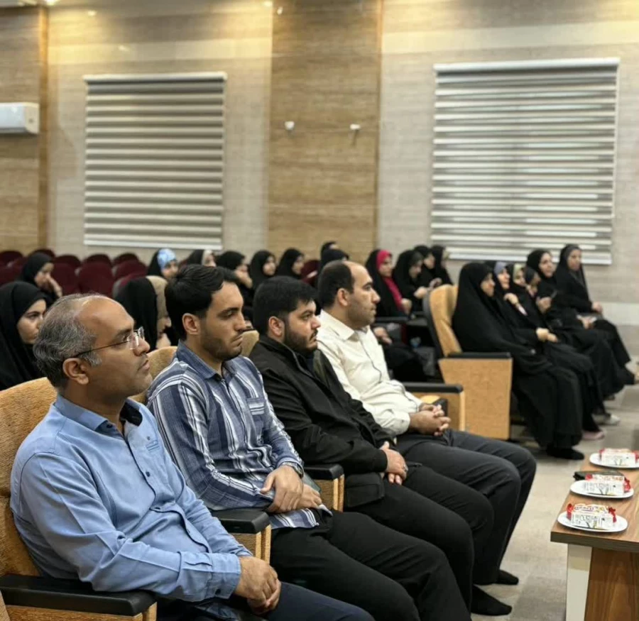  جلسه معارفه و تقدیم احکام معاونت های بسیج دانشجویی مرکز آموزش عالی حضرت خدیجه کبری(س) دزفول   7