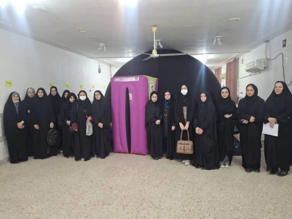 برگزاری برنامه جذاب پلانتاریوم الماس شهر (آسمان نما ) 2