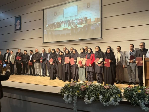 تجلیل از پژوهشگران برترمرکز آموزش عالی حضرت خدیجه کبری(س) در دانشگاه جندی شاپور 2