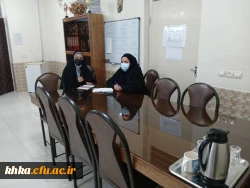 برگزاری جلسه هماهنگی آزمون های نیمسال اول سال تحصیلی 1405-1404 مرکز آموزش عالی حضرت خدیجه کبری(س) دزفول  2