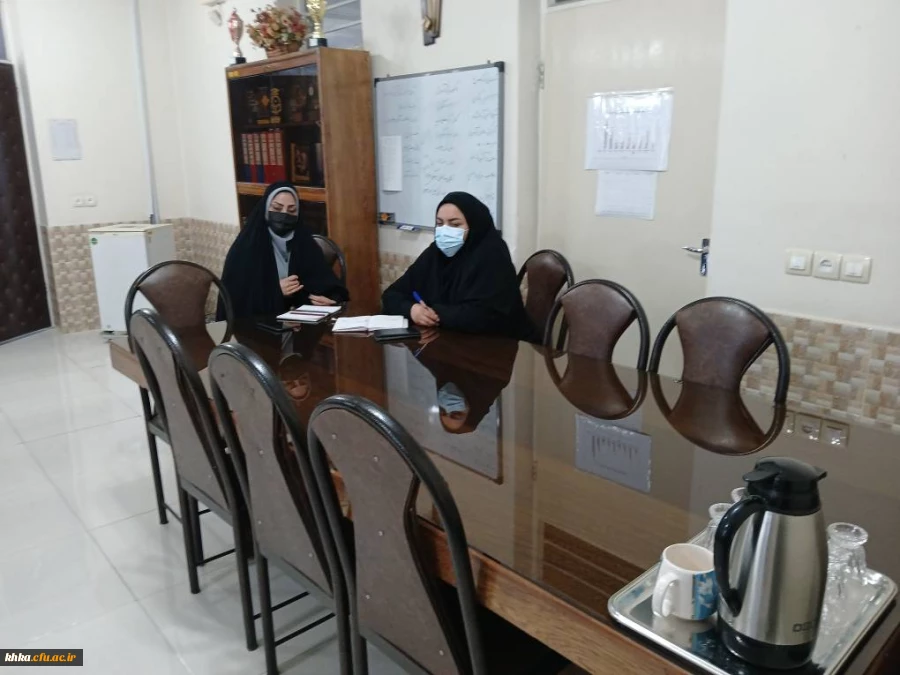 برگزاری جلسه هماهنگی آزمون های نیمسال اول سال تحصیلی 1405-1404 مرکز آموزش عالی حضرت خدیجه کبری(س) دزفول  2