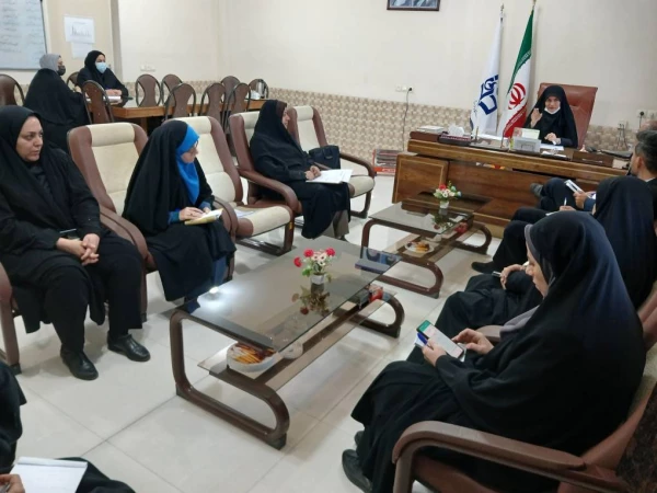 برگزاری جلسه هماهنگی آزمون های نیمسال اول سال تحصیلی 1405-1404 مرکز آموزش عالی حضرت خدیجه کبری(س) دزفول  3