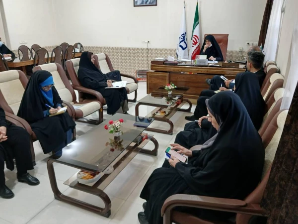 برگزاری جلسه هماهنگی آزمون های نیمسال اول سال تحصیلی 1405-1404 مرکز آموزش عالی حضرت خدیجه کبری(س) دزفول  6