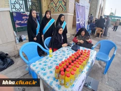 برگزاری میز خدمت مرکز حضرت خدیجه کبری (س) دزفول به مناسبت اعیاد شعبانیه 2