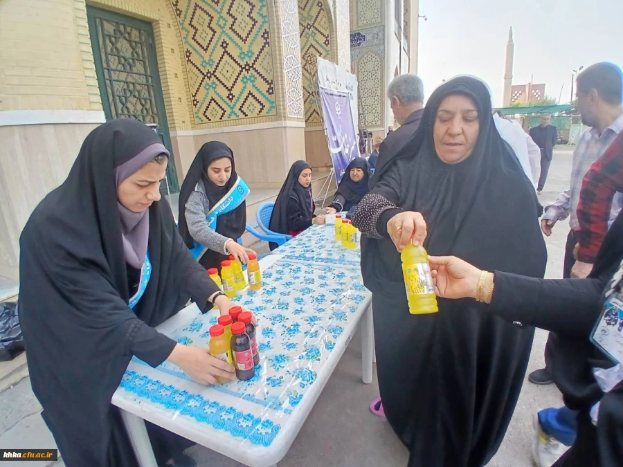 برگزاری میز خدمت مرکز حضرت خدیجه کبری (س) دزفول به مناسبت اعیاد شعبانیه 8