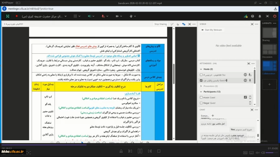 برگزاری دومین کارگاه آموزشی آمادگی جهت شرکت در جشنواره تدریس برتر 3