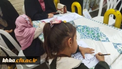 حضور کارمندان و دانشجومعلمان مرکز آموزش عالی حضرت خدیجه کبری (س) در راهپیمایی 22 بهمن و برپایی غرفه کودک 7