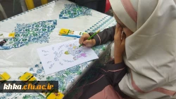 حضور کارمندان و دانشجومعلمان مرکز آموزش عالی حضرت خدیجه کبری (س) در راهپیمایی 22 بهمن و برپایی غرفه کودک 8