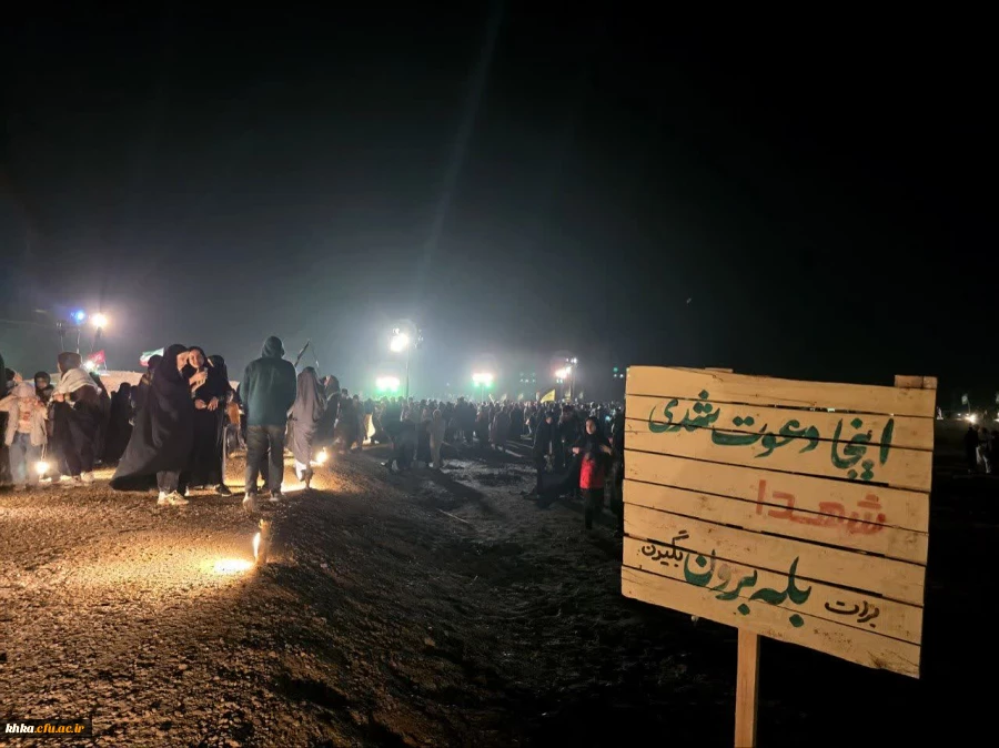 کاروان راهیان نور مرکز آموزش عالی حضرت خدیجه کبری(س) دزفول در سفری سه روزه به مناطق عملیاتی جنوب 7