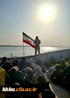 کاروان راهیان نور مرکز آموزش عالی حضرت خدیجه کبری(س) دزفول در سفری سه روزه به مناطق عملیاتی جنوب 8