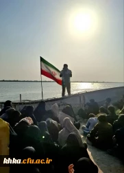 کاروان راهیان نور مرکز آموزش عالی حضرت خدیجه کبری(س) دزفول در سفری سه روزه به مناطق عملیاتی جنوب 8