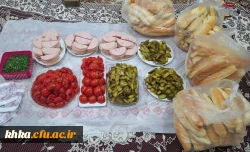  تهیه و توزیع وعده غذایی برای حافظان امنیت 4