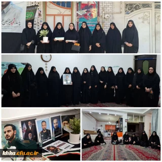 در راستای فعالیتهای جنگ رمضان

دیدار با خانواده شهید پاسدار امیرحسین ارجمند نژاد ( از شهدای جنگ رمضان)