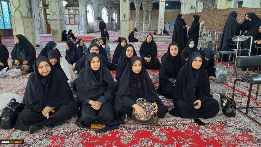 حضور رئیس و کارکنان مرکز آموزش عالی حضرت خدیجه کبری(س) در اجتماع دانشگاهیان شهرستان دزفول 5