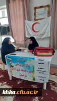 برگزاری ایستگاه سلامت بمناسبت هفته سلامت در ساختمان آموزش وسرای دانشجویی مرکز آموزش عالی حضرت خدیجه کبری (س) 22