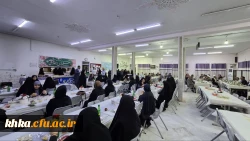 برگزاری مراسم ضیافت شام به مناسبت دهه سرآمدی آموزش و هفته معلم در مرکز آموزش عالی حضرت خدیجه کبری (س)دزفول 2