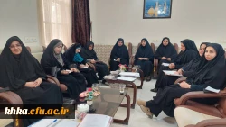 برگزاری جلسه شورای اداری در دفتر مدیریت مرکز آموزش عالی خدیجه کبری (س)  3