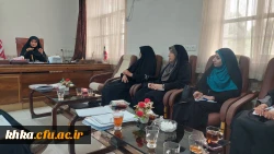 برگزاری جلسه شورای اداری در دفتر مدیریت مرکز آموزش عالی خدیجه کبری (س)  5